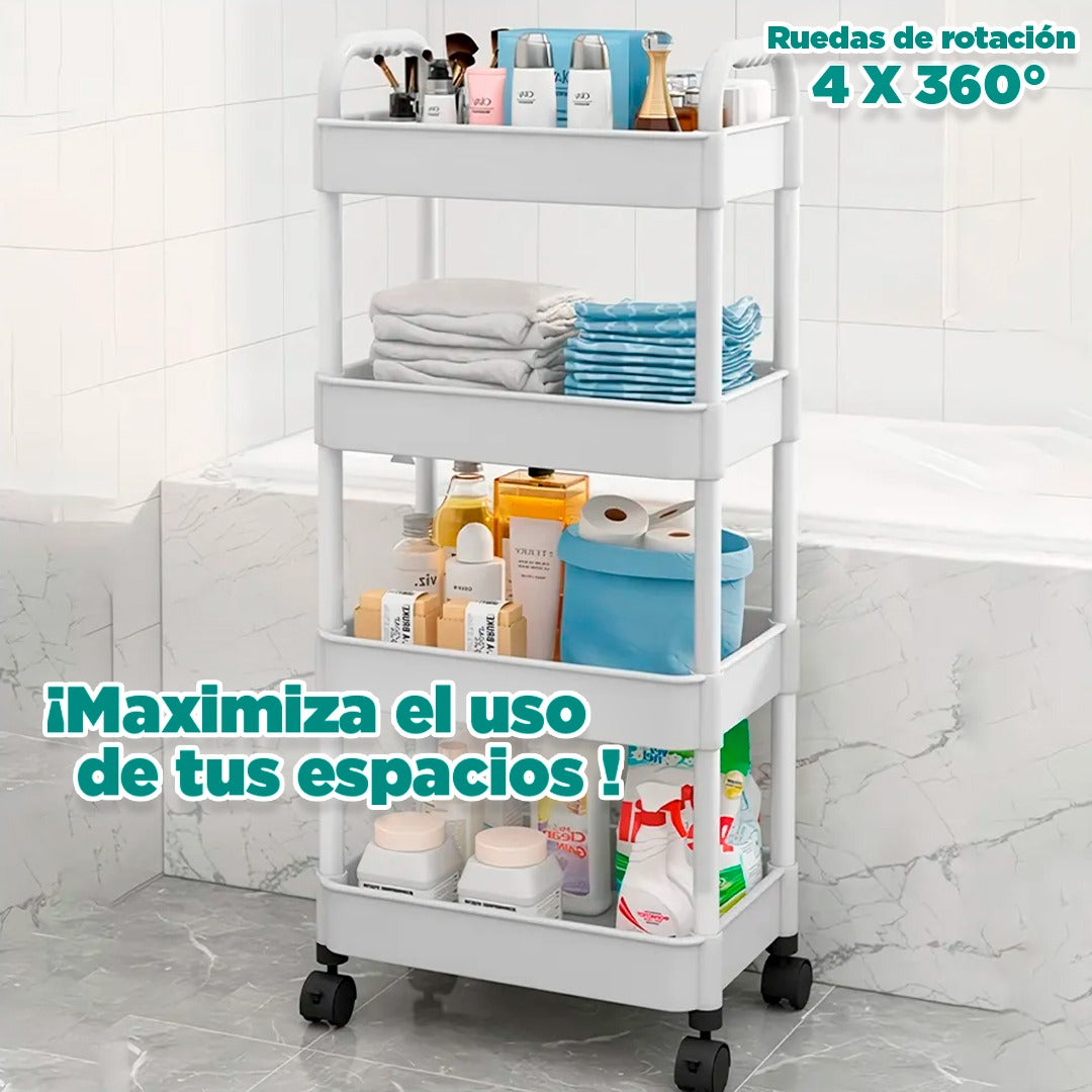 Carrito Organizador 4 Niveles